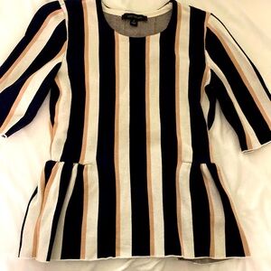 Ann Taylor peplum blouse